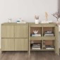 vidaXL Ντουλάπια 2 τεμ. Sonoma Δρυς 70 x 41 x 75 εκ. από Μοριοσανίδα