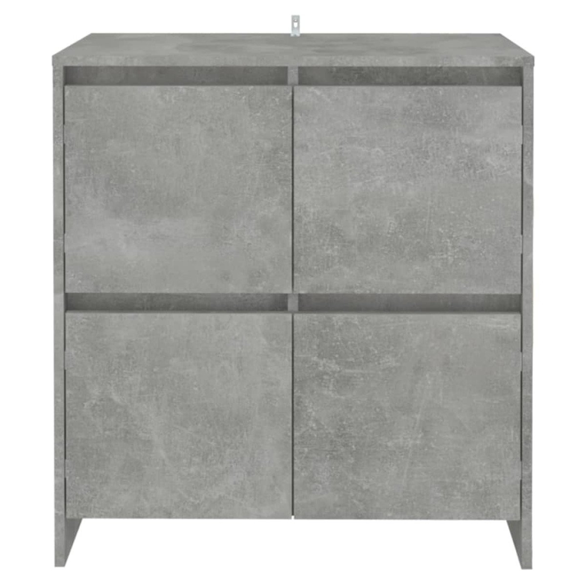 vidaXL Ντουλάπια 2 τεμ. Γκρι Σκυροδέματος 70 x 41 x 75 εκ. Μοριοσανίδα