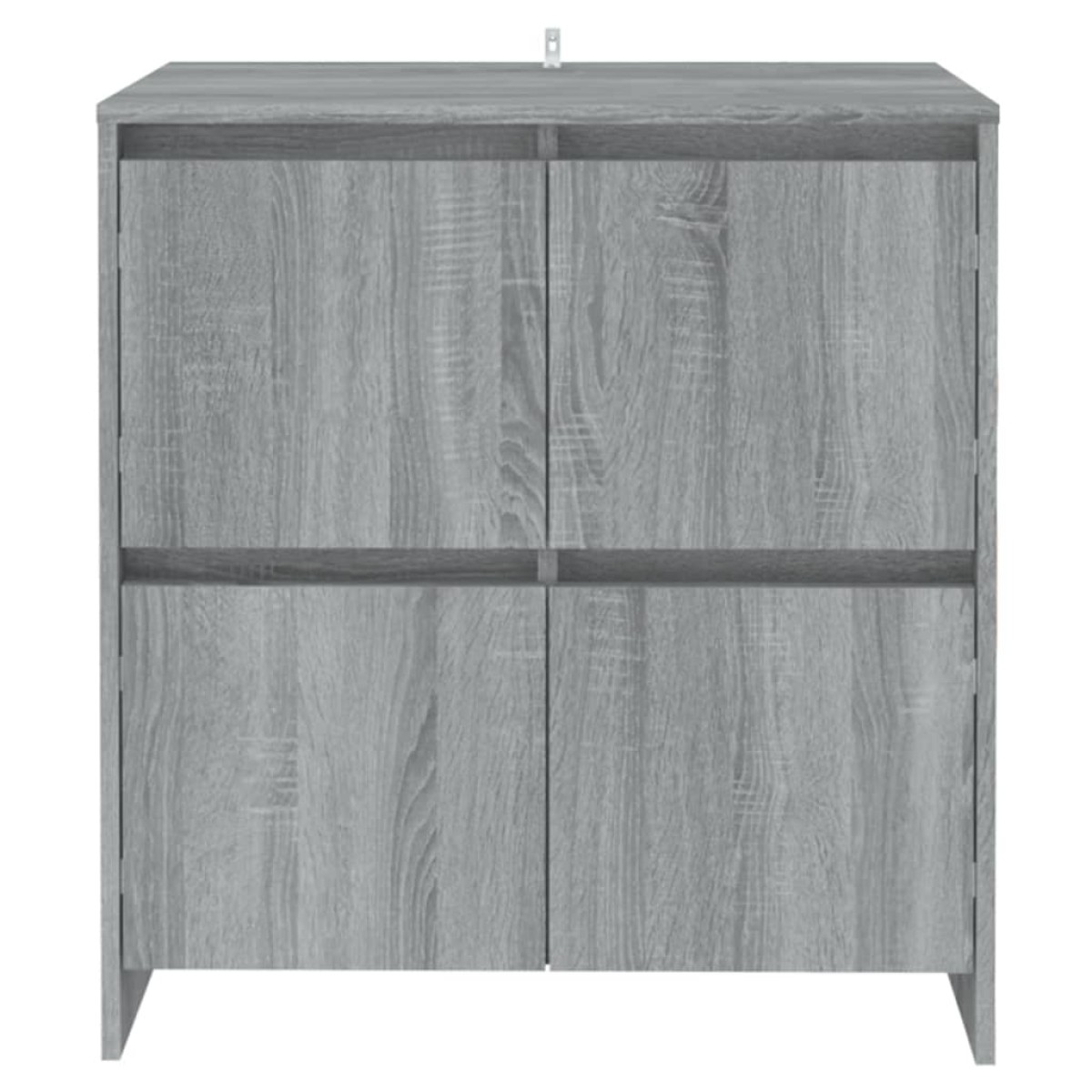 vidaXL Ντουλάπια 2 τεμ. Γκρι Sonoma 70 x 41 x 75 εκ. από Μοριοσανίδα