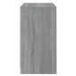 vidaXL Ντουλάπια 2 τεμ. Γκρι Sonoma 70 x 41 x 75 εκ. από Μοριοσανίδα