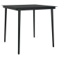 vidaXL Σετ Τραπεζαρίας Κήπου 5 Τεμαχίων Γκρι με Μαξιλάρια