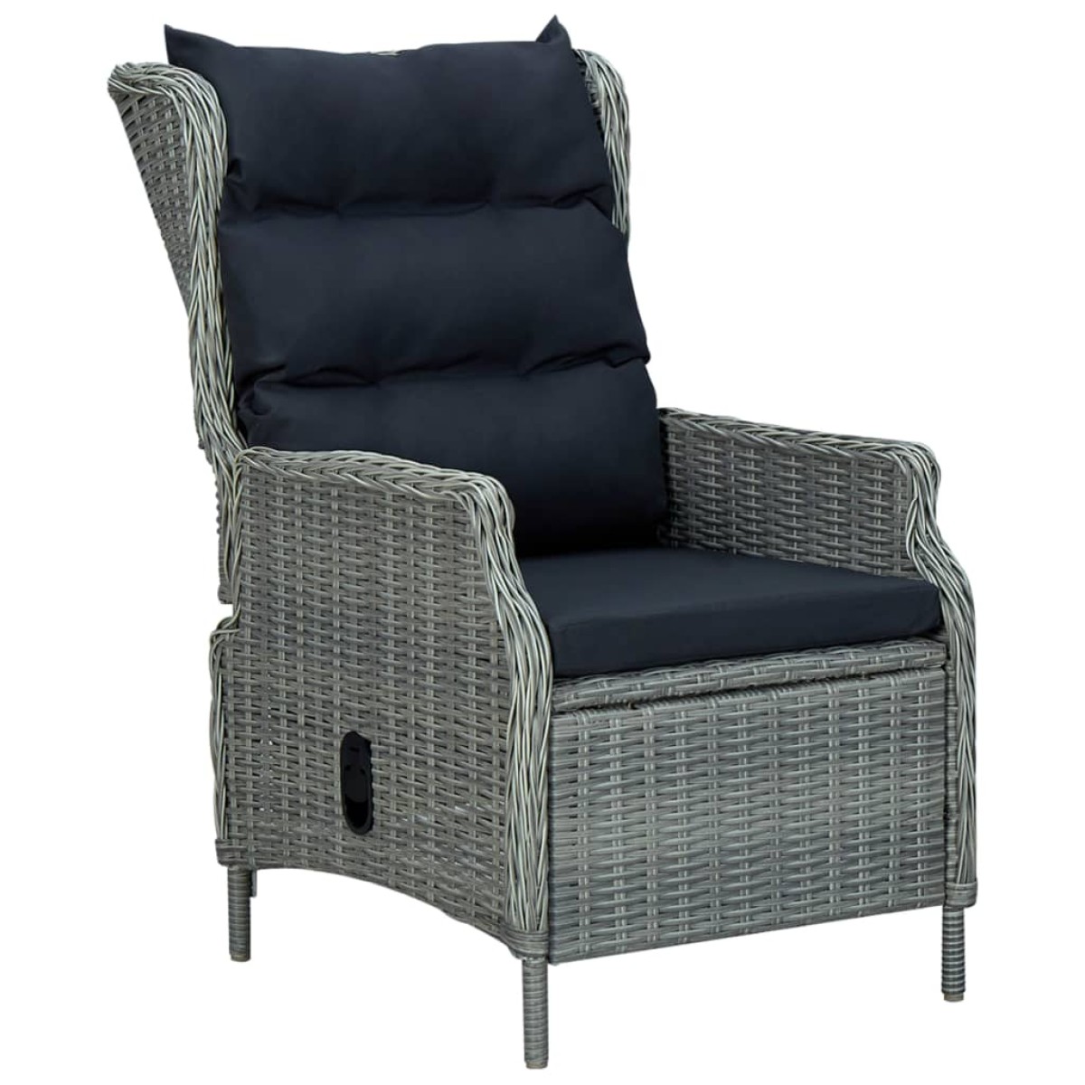 vidaXL Σετ Τραπεζαρίας Κήπου 3 Τεμαχίων Ανοιχτό Γκρι