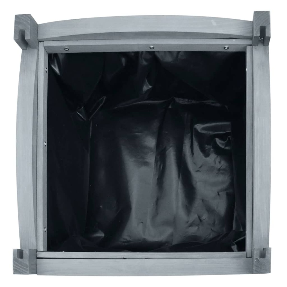 vidaXL Ζαρντινιέρες Υπερυψωμένες 2 τεμ. 30x30x30 εκ. Μασίφ Ξύλο Ελάτης