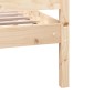 vidaXL Πλαίσιο Κρεβατιού 140x200 εκ. από Μασίφ Ξύλο Πεύκου