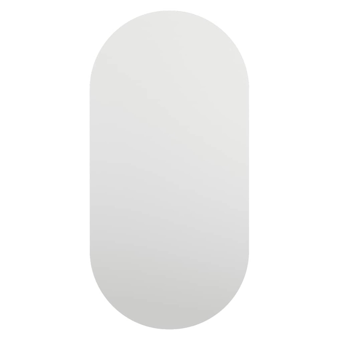 vidaXL Καθρέφτης με Φώτα LED 60x30 εκ. Γυαλί Οβάλ