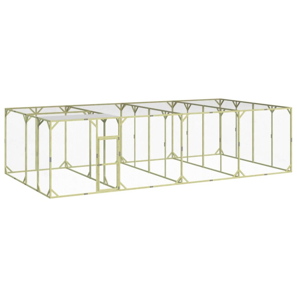 vidaXL Κοτέτσι 800x400x200 εκ. από Μασίφ Εμποτισμένο Ξύλο Πεύκου