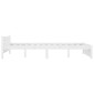 vidaXL Πλαίσιο Κρεβατιού Με Συρτάρια Λευκό 140 x 190 εκ.
