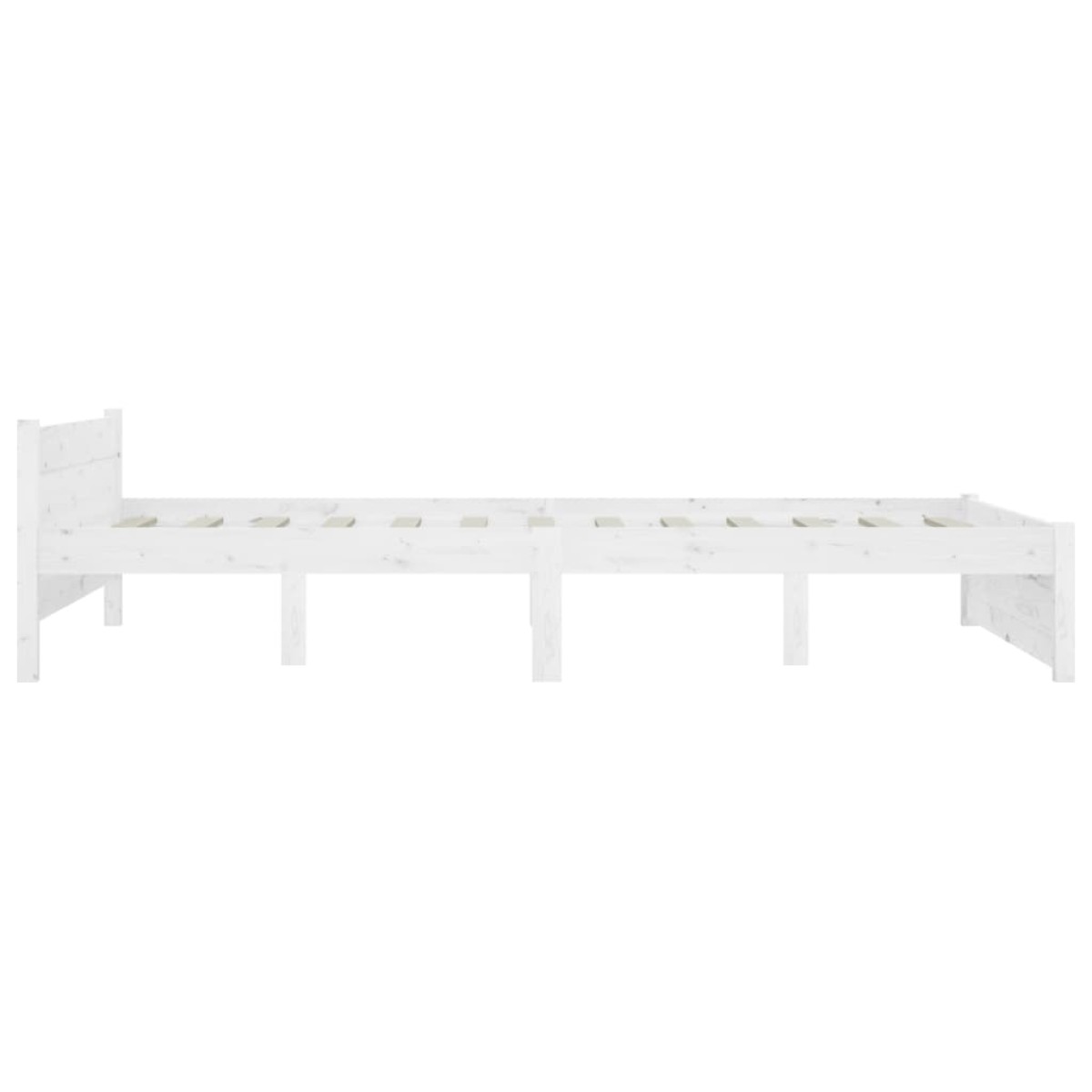 vidaXL Πλαίσιο Κρεβατιού με Συρτάρια Λευκό 160 x 200 εκ.