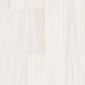 vidaXL Πλαίσιο Κρεβατιού Λευκό 160 x 200 εκ. από Μασίφ Ξύλο Πεύκου
