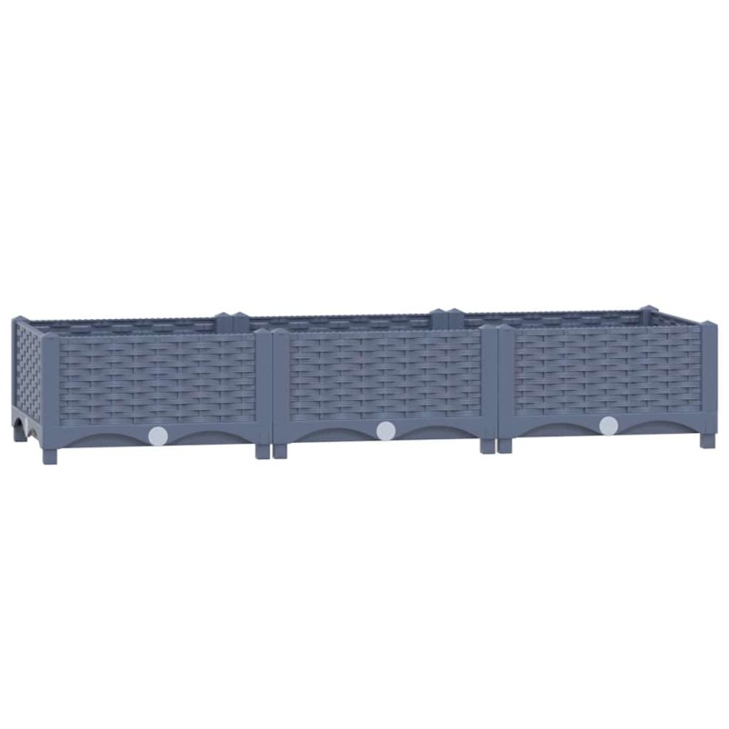 vidaXL Ζαρντινιέρα 120 x 40 x 23 εκ. από Πολυπροπυλένιο