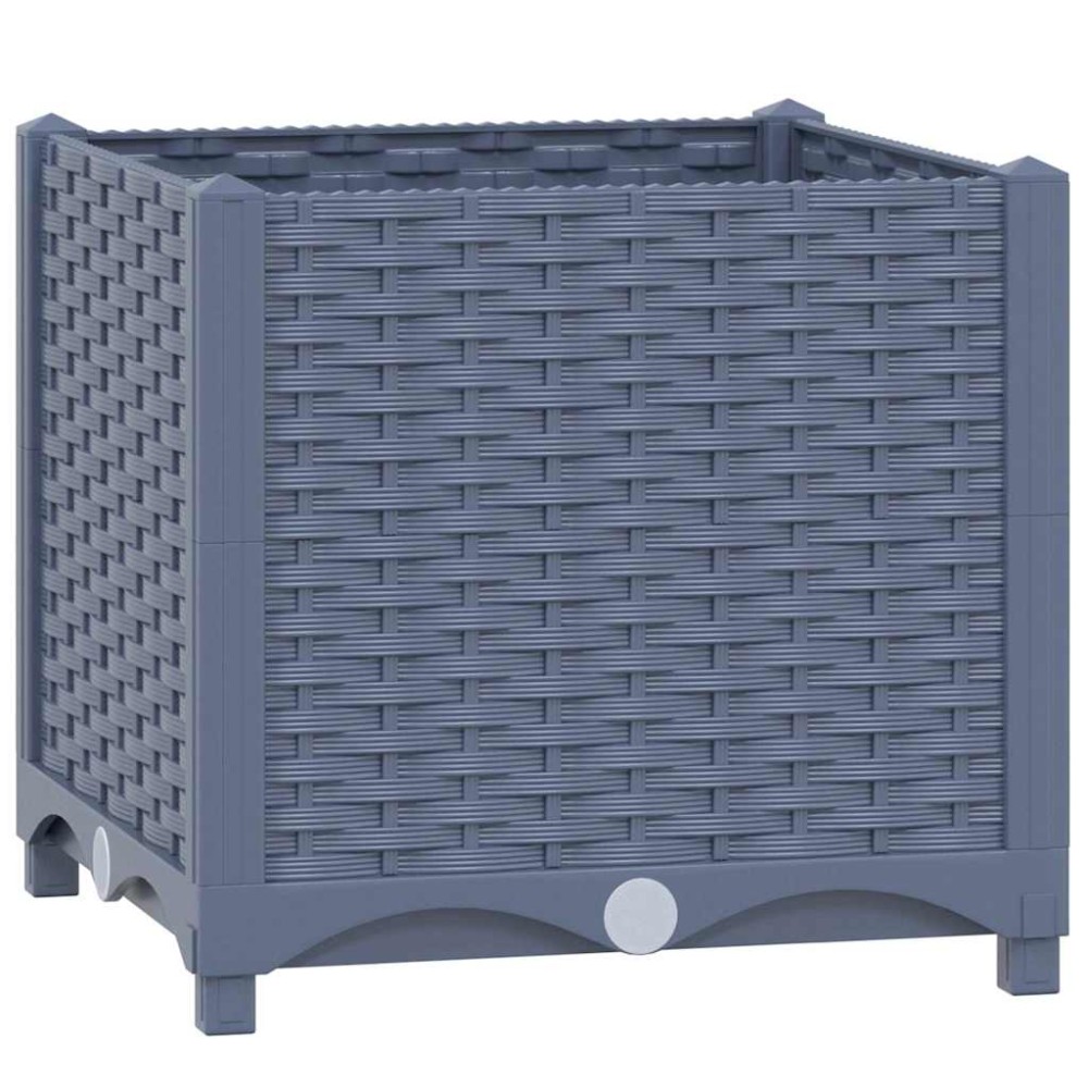 vidaXL Ζαρντινιέρα 40 x 40 x 38 εκ. από Πολυπροπυλένιο