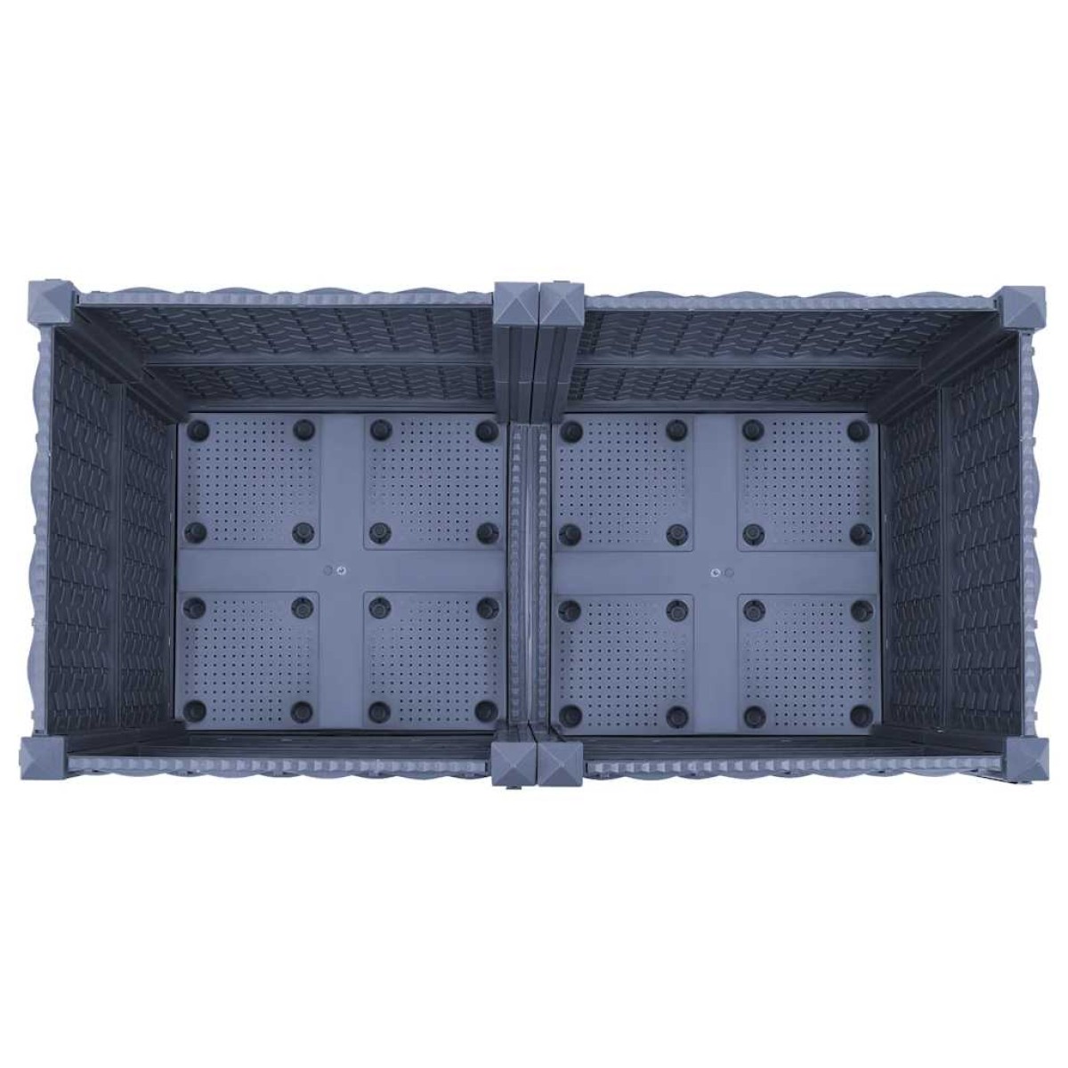 vidaXL Ζαρντινιέρα 80 x 40 x 38 εκ. από Πολυπροπυλένιο