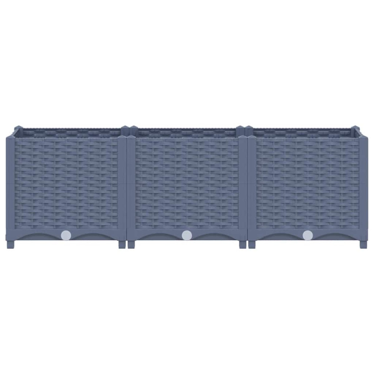 vidaXL Ζαρντινιέρα 120 x 40 x 38 εκ. από Πολυπροπυλένιο