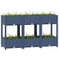 vidaXL Ζαρντινιέρα 120 x 40 x 71 εκ. από Πολυπροπυλένιο