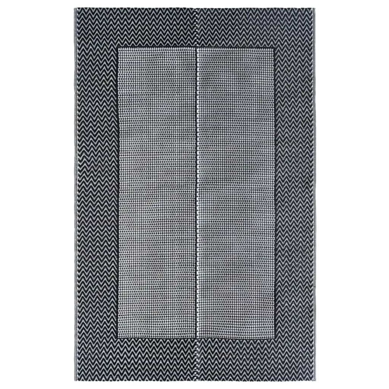 vidaXL Χαλί εξωτερικού χώρου ARAKIL Γκρι 160x230 cm PP
