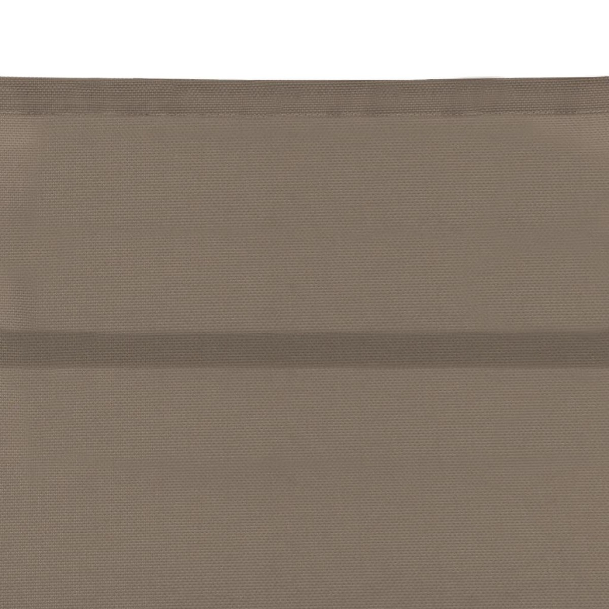 vidaXL Ξαπλώστρα Taupe από Textilene και Αλουμίνιο
