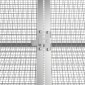 vidaXL Κλουβί Κουνελιών Ανθρακί 504,5x80,5x71 εκ Γαλβανισμένος Χάλυβας