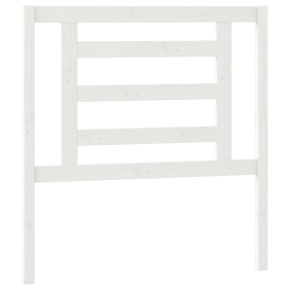 vidaXL Καναπές Κρεβάτι Συρόμενος Λευκός 2x(90x190) εκ. από Μασίφ Πεύκο