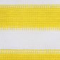vidaXL Διαχωριστικό Βεράντας Κίτρινο / Λευκό 120 x 600 εκ. από HDPE