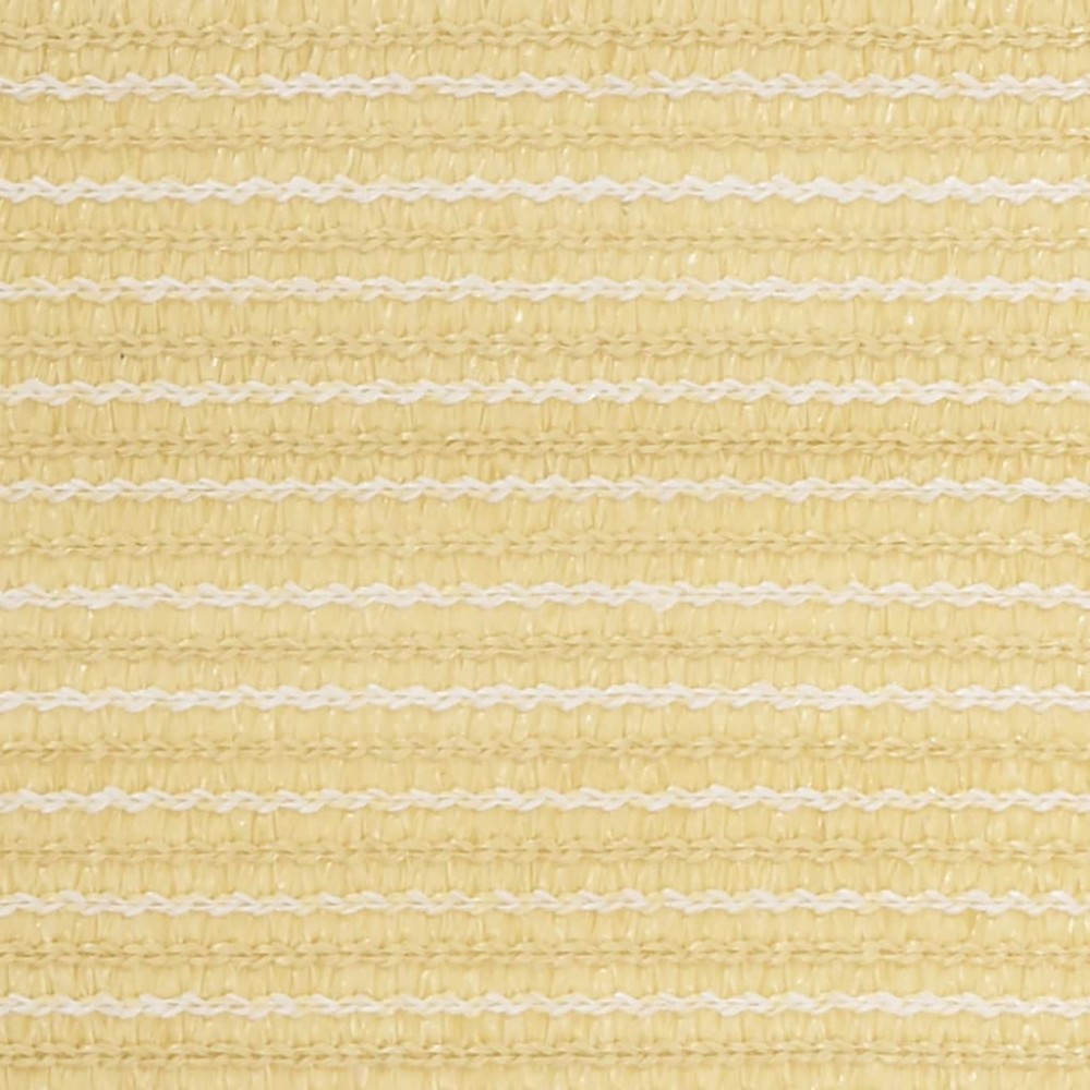 vidaXL Διαχωριστικό Βεράντας Μπεζ 75 x 600 εκ. από HDPE