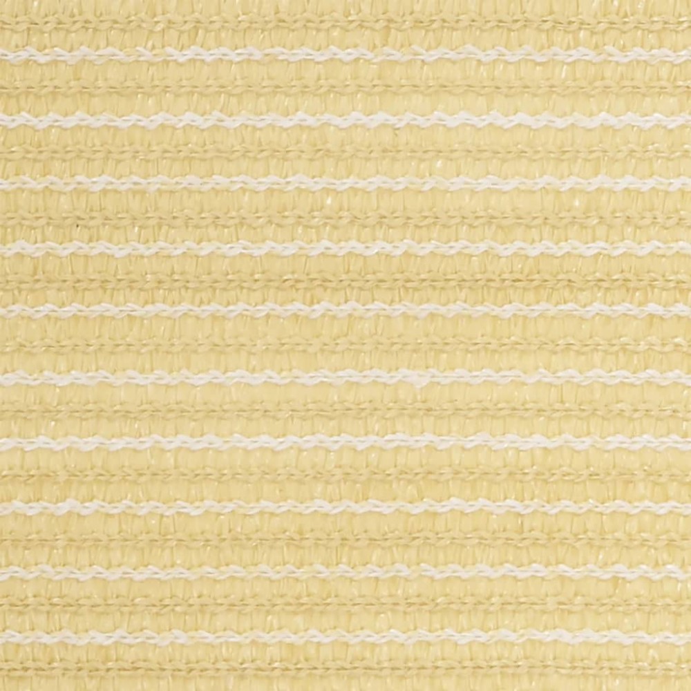 vidaXL Διαχωριστικό Βεράντας Μπεζ 90 x 300 εκ. από HDPE