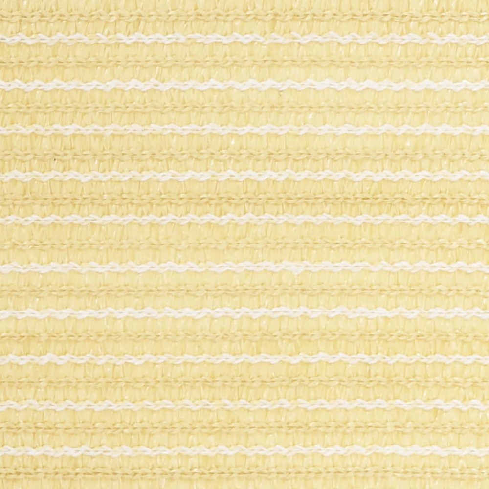 vidaXL Διαχωριστικό Βεράντας Μπεζ 90 x 500 εκ. από HDPE