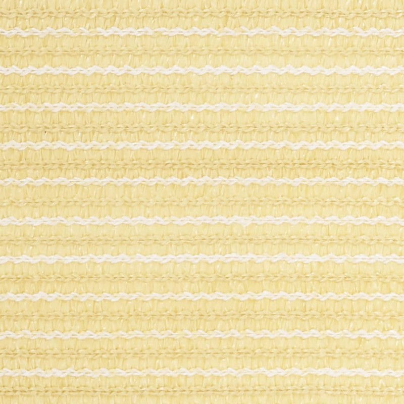 vidaXL Διαχωριστικό Βεράντας Μπεζ 90 x 600 εκ. από HDPE