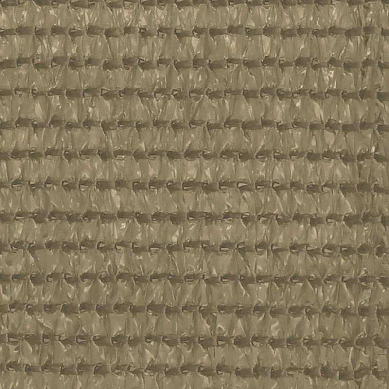vidaXL Διαχωριστικό Βεράντας Taupe 75 x 300 εκ. από HDPE