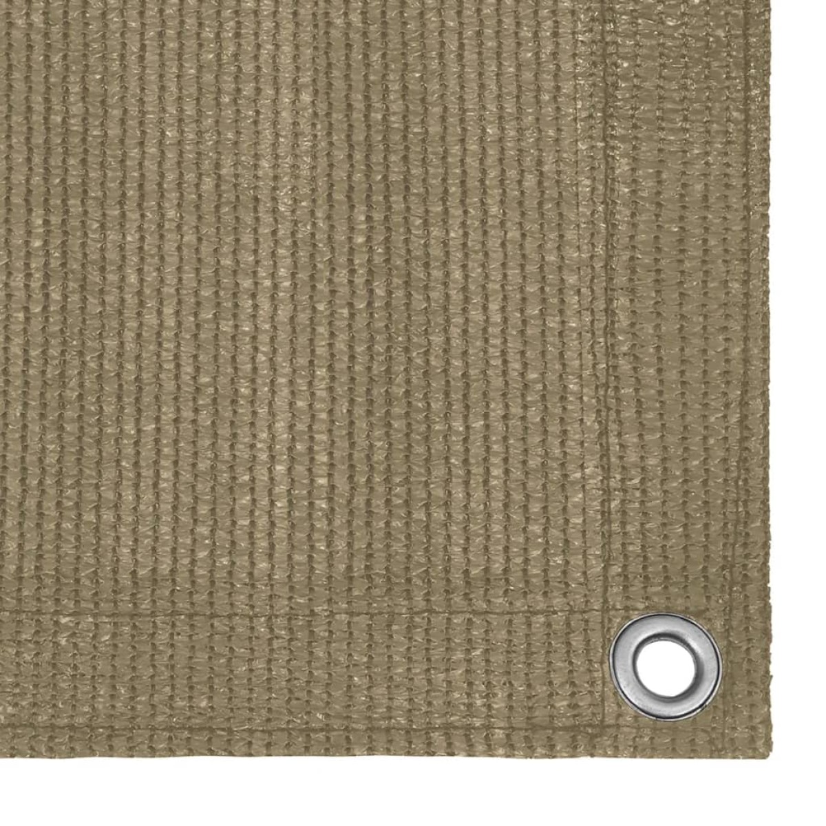 vidaXL Διαχωριστικό Βεράντας Taupe 75 x 300 εκ. από HDPE