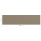 vidaXL Διαχωριστικό Βεράντας Taupe 75 x 300 εκ. από HDPE