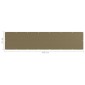 vidaXL Διαχωριστικό Βεράντας Taupe 90 x 400 εκ. από HDPE