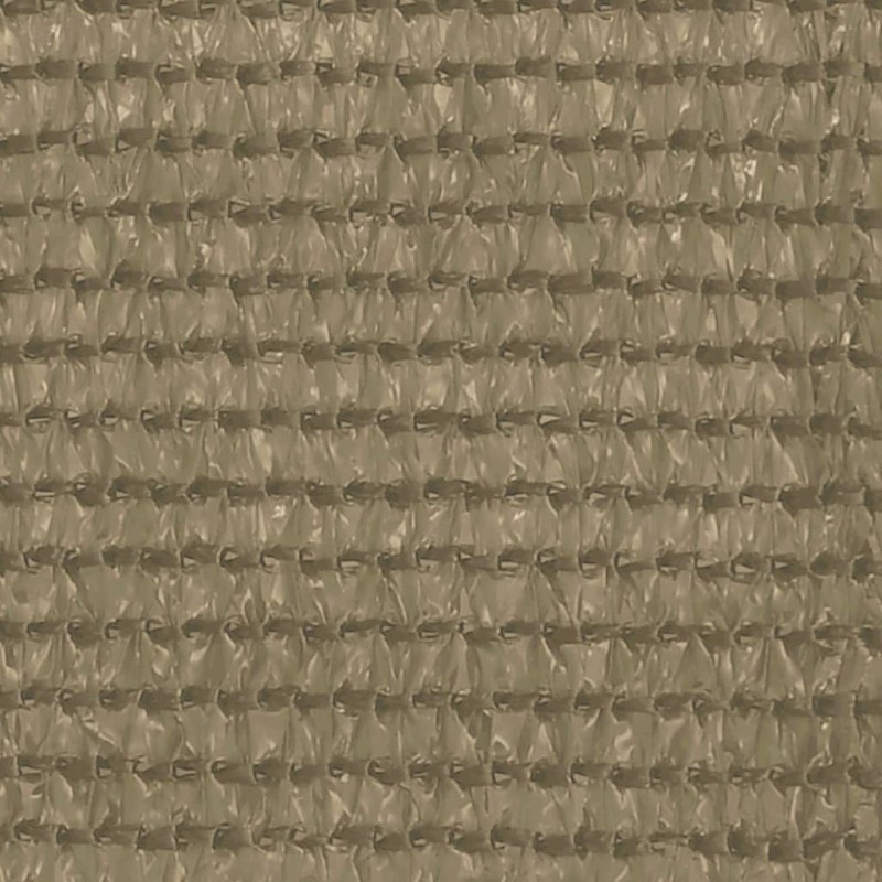 vidaXL Διαχωριστικό Βεράντας Taupe 120 x 600 εκ. από HDPE