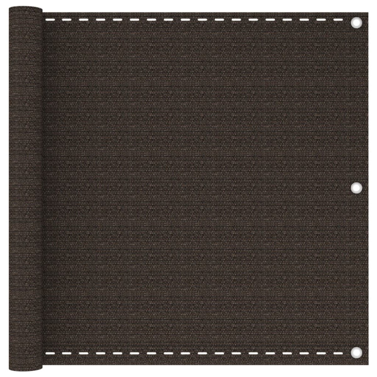 vidaXL Διαχωριστικό Βεράντας Καφέ 90 x 600 εκ. από HDPE