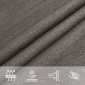 vidaXL Πανί Σκίασης Ανθρακί 3 x 4 μ. από HDPE 160 γρ./μ²