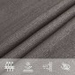 vidaXL Πανί Σκίασης Ανθρακί 3 x 5 μ. από HDPE 160 γρ./μ²