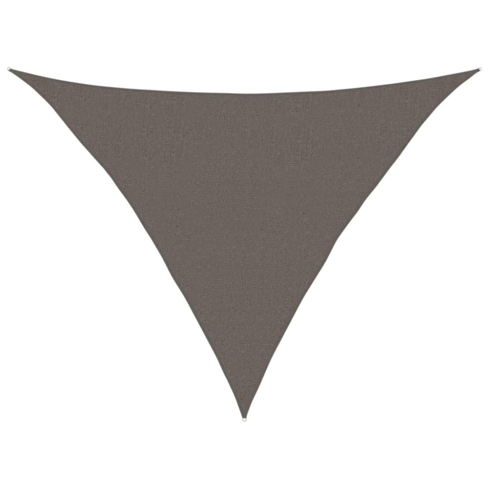 vidaXL Πανί Σκίασης Ανθρακί 2,5 x 2,5 x 3,5 μ. από HDPE 160 γρ./μ²