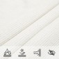 vidaXL Πανί Σκίασης Λευκό 2 x 4,5 μ. από HDPE 160 γρ./μ²