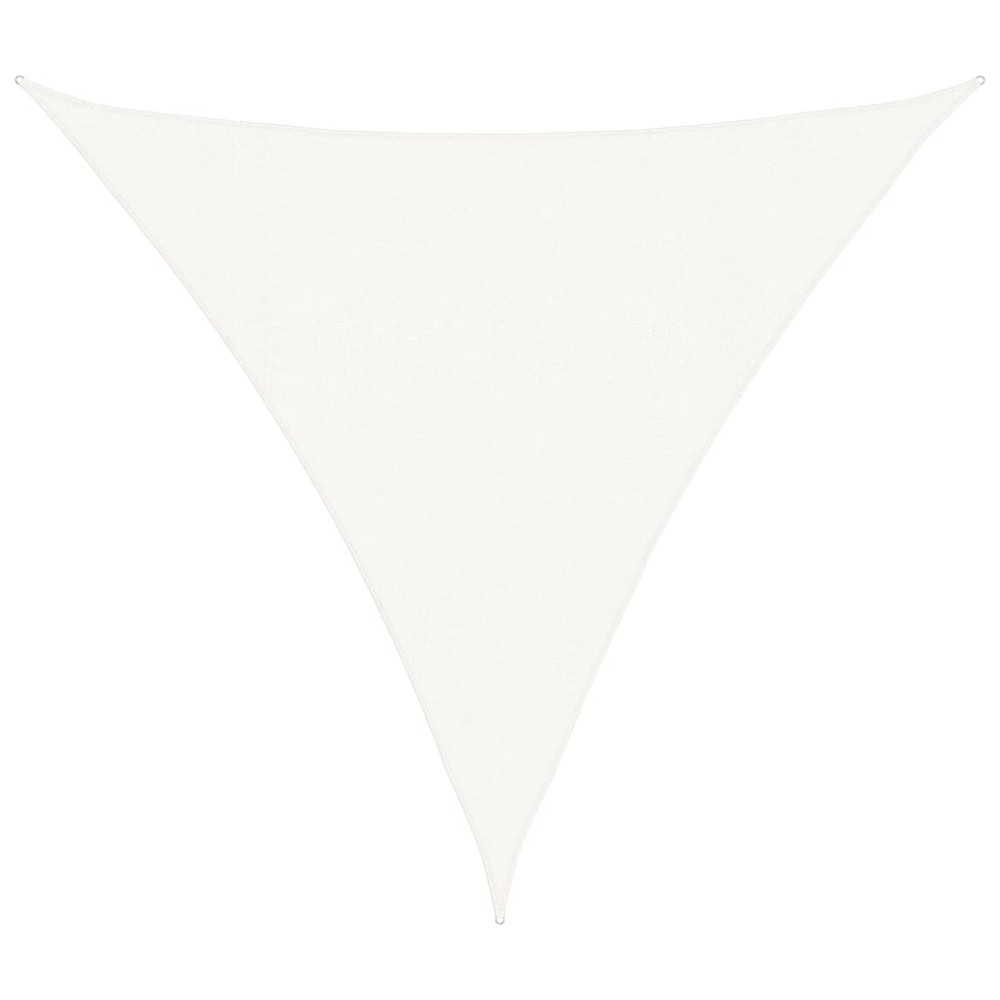 vidaXL Πανί Σκίασης Λευκό 4,5 x 4,5 x 4,5 μ. από HDPE 160 γρ./μ²
