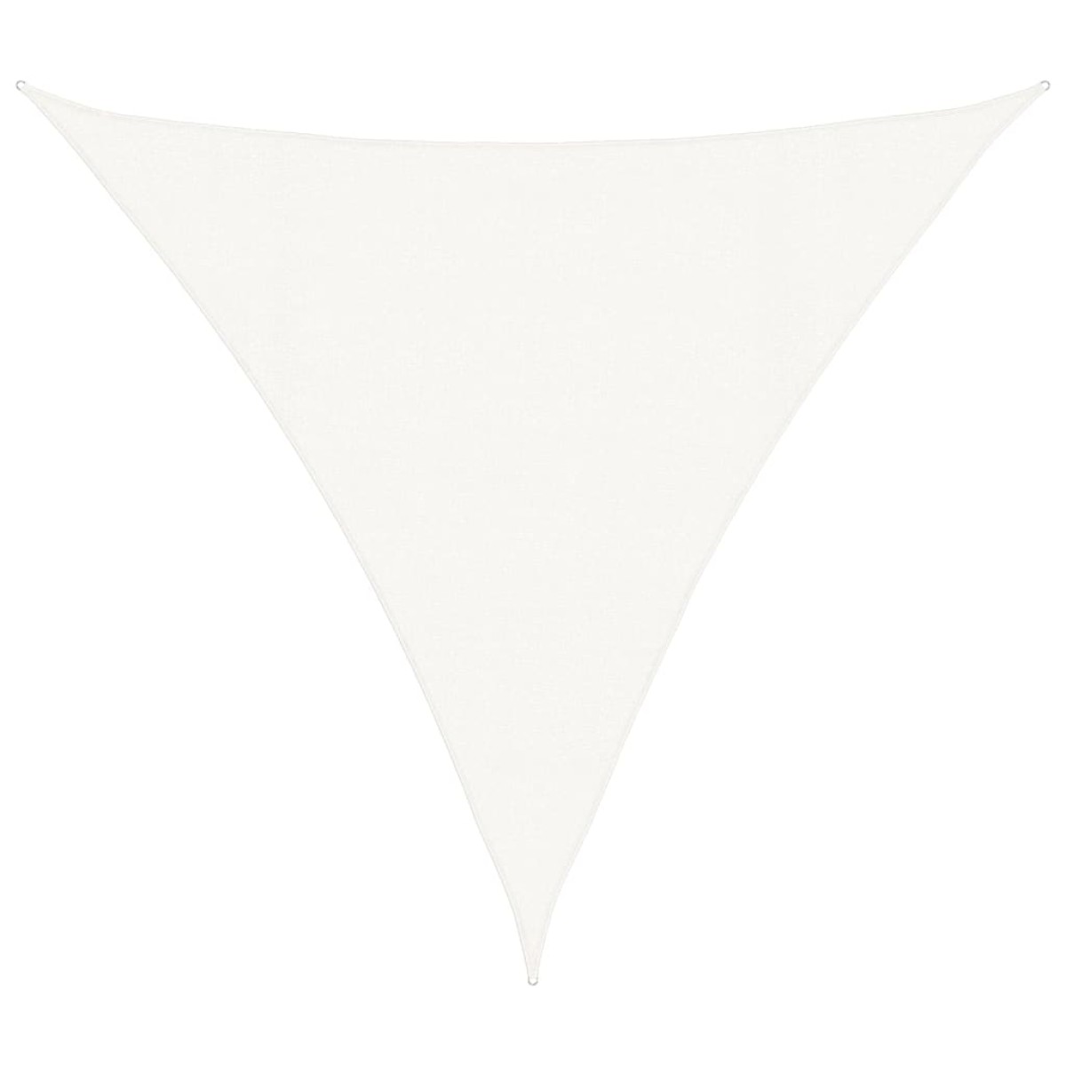 vidaXL Πανί Σκίασης Λευκό 4,5 x 4,5 x 4,5 μ. από HDPE 160 γρ./μ²