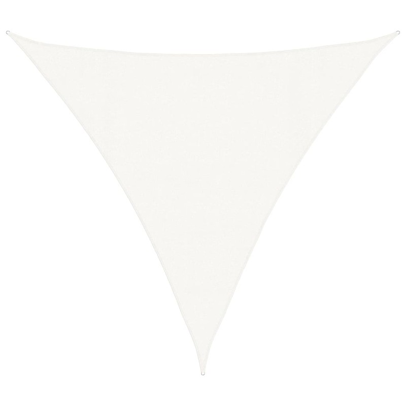 vidaXL Πανί Σκίασης Λευκό 4,5 x 4,5 x 4,5 μ. από HDPE 160 γρ./μ²