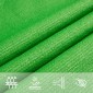 vidaXL Σκίαστρο Πανί 160 g/m² Τραπέζιο Ανοιχτό Πράσινο 4/5x4 μ. HDPE