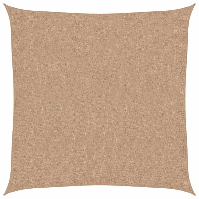 vidaXL Πανί Σκίασης Taupe 2 x 2 μ. από HDPE 160 γρ./μ²