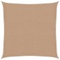 vidaXL Πανί Σκίασης Taupe 2 x 2 μ. από HDPE 160 γρ./μ²