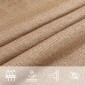 vidaXL Πανί Σκίασης Taupe 2 x 2 μ. από HDPE 160 γρ./μ²