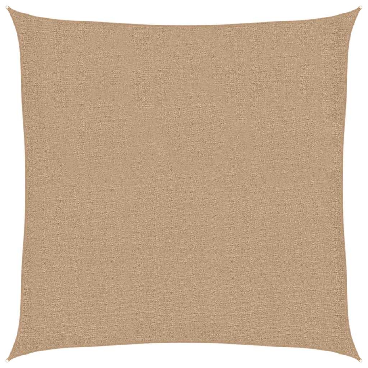 vidaXL Πανί Σκίασης Taupe 4,5 x 4,5 μ. από HDPE 160 γρ./μ²
