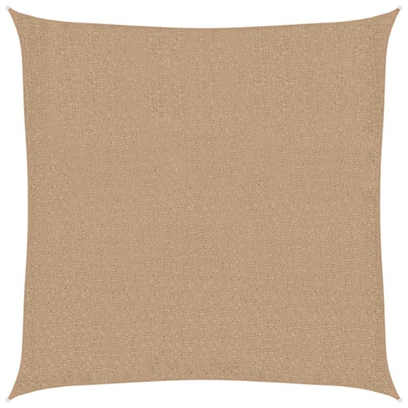 vidaXL Πανί Σκίασης Taupe 4,5 x 4,5 μ. από HDPE 160 γρ./μ²