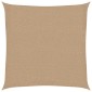 vidaXL Πανί Σκίασης Taupe 4,5 x 4,5 μ. από HDPE 160 γρ./μ²