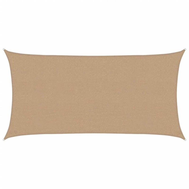 vidaXL Πανί Σκίασης Taupe 2,5 x 4,5 μ. από HDPE 160 γρ./μ²