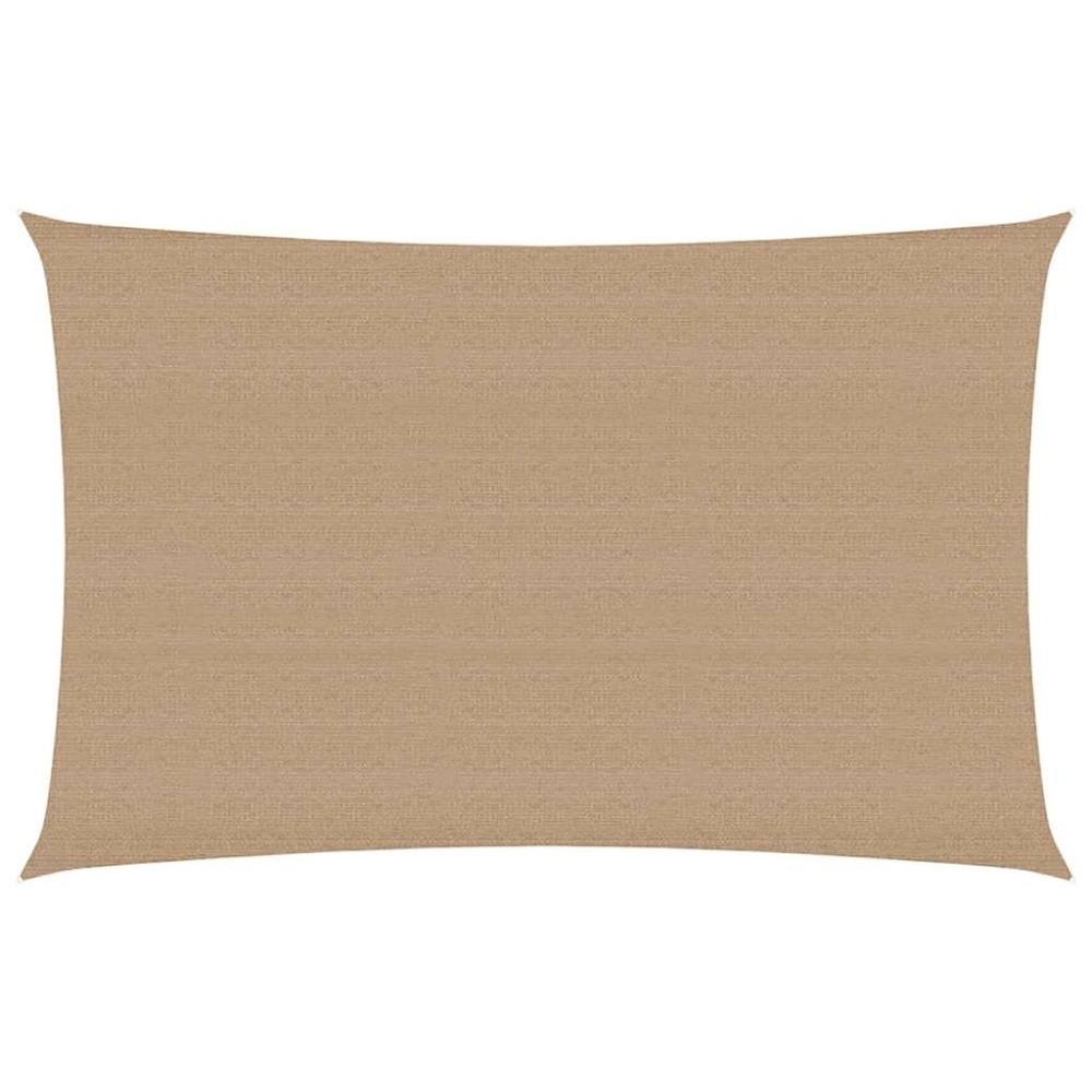 vidaXL Πανί Σκίασης Taupe 3 x 5 μ. από HDPE 160 γρ./μ²