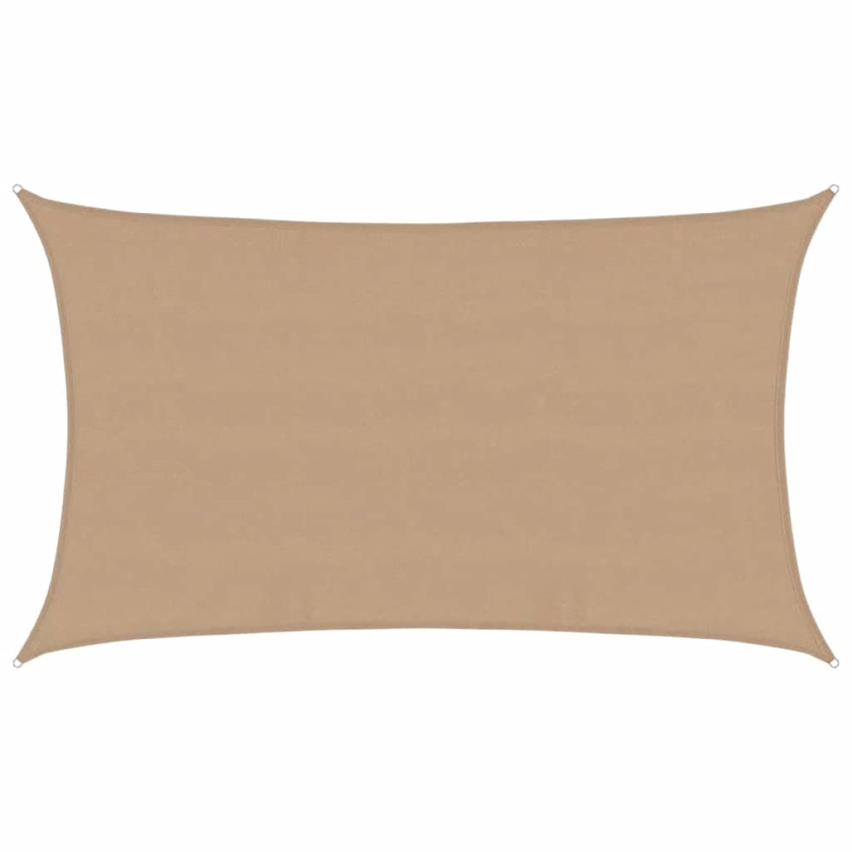 vidaXL Πανί Σκίασης Taupe 5 x 8 μ. από HDPE 160 γρ/μ²